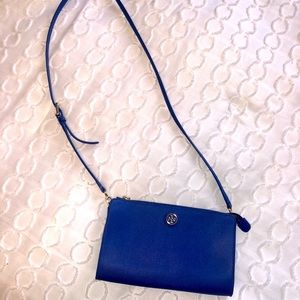 Tory Burch Royal Blue Purse Crossbody Small